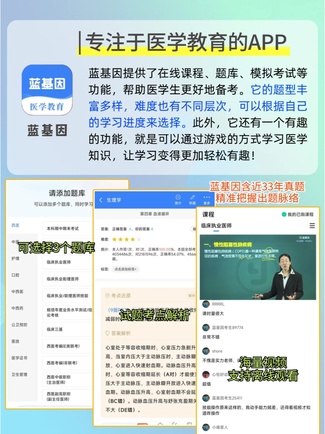 打死也不删的9款炸裂好用的医学APP!