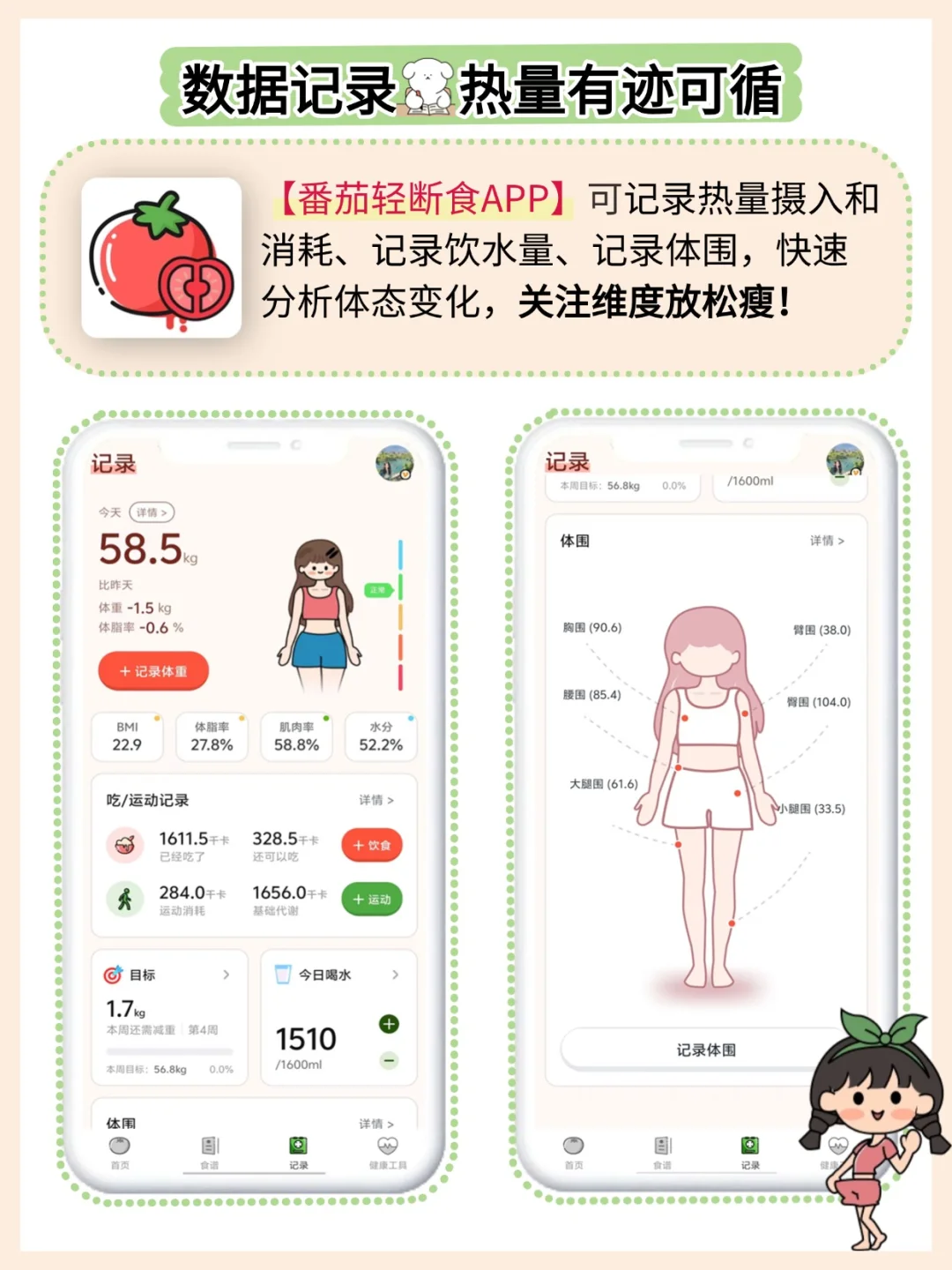 管不住嘴的女生请疯狂用这个APP‼️