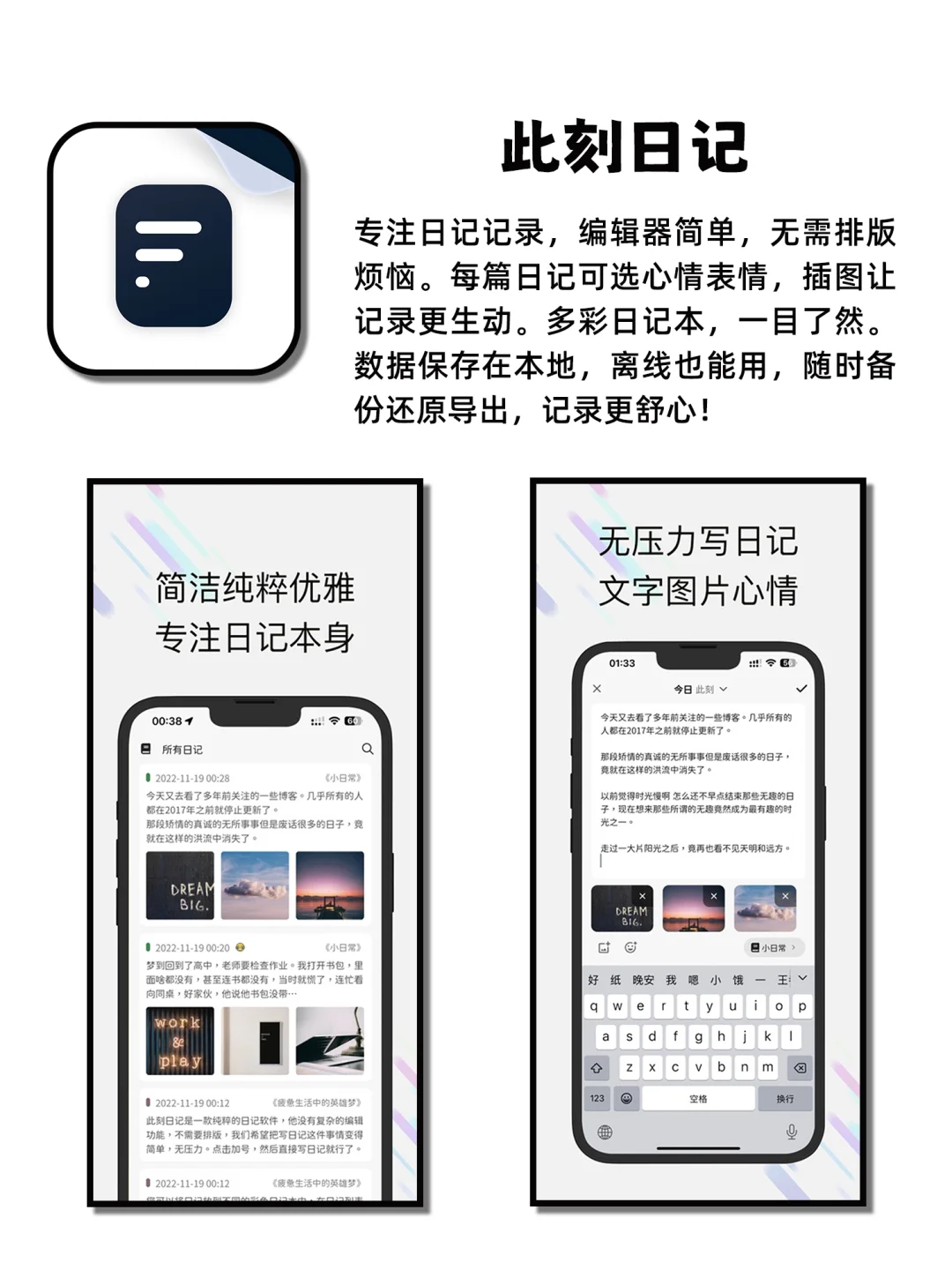 我愿称之为神的六款小众实用日记APP