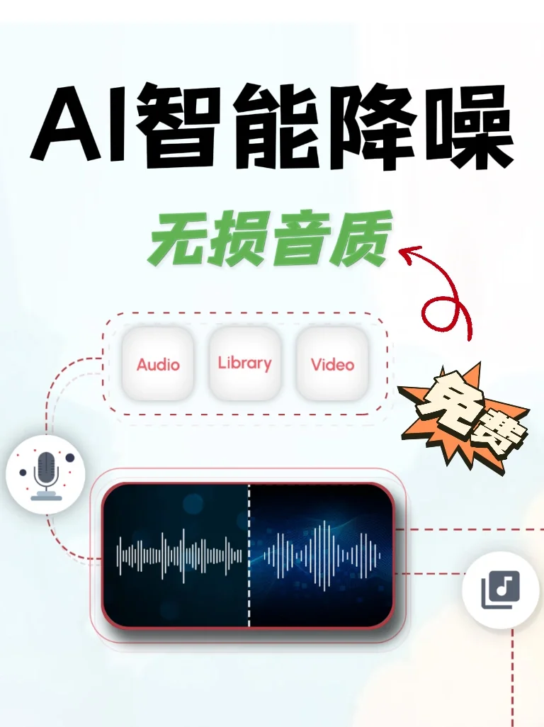 一步解决噪音，iPhone视频音频降噪傻瓜版！