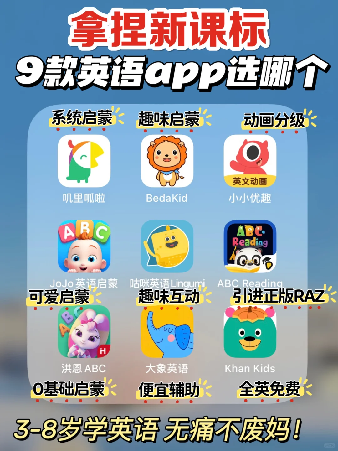 拿捏新课标 9款热门英语app选哪个❓