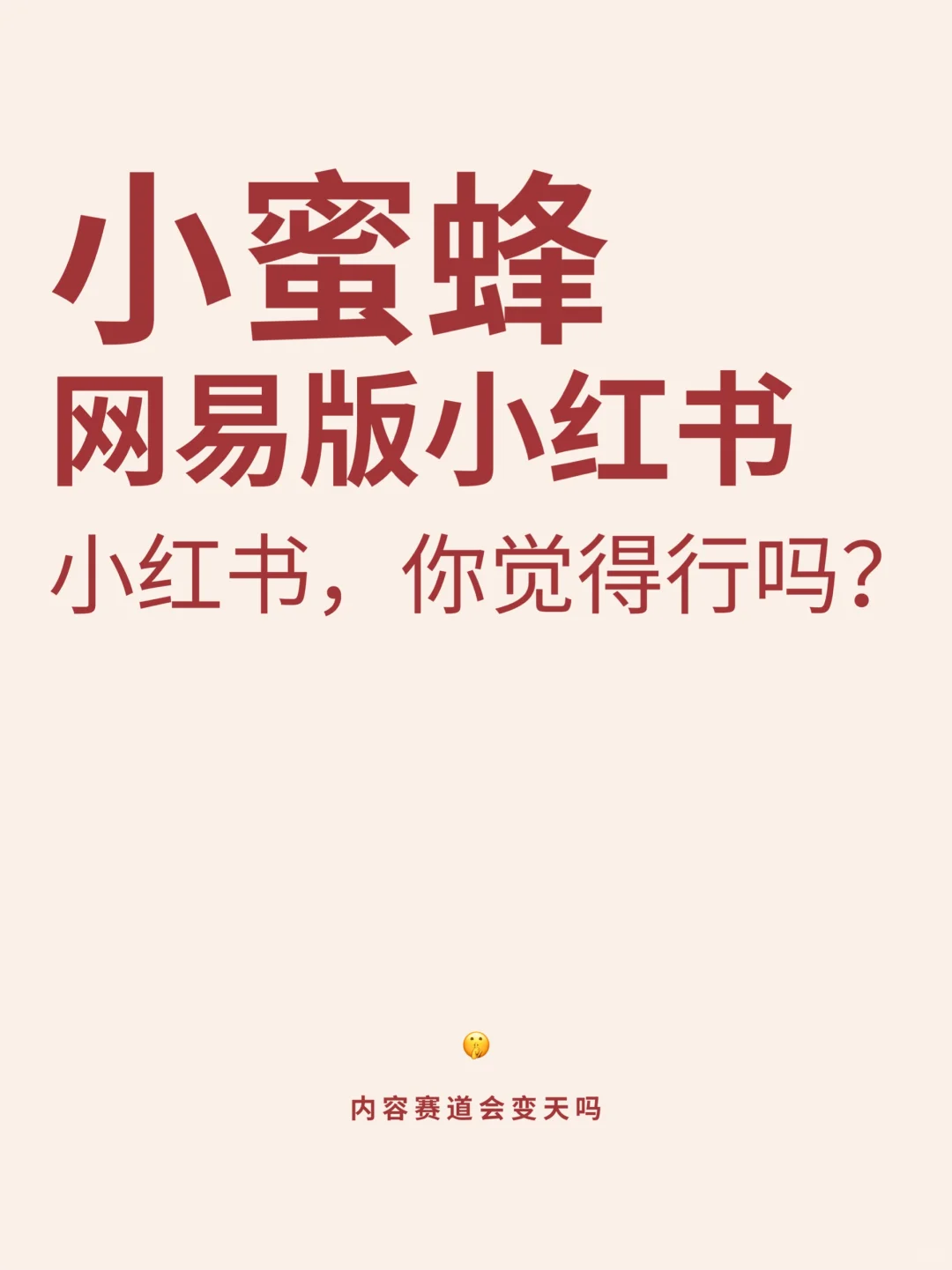 网易版小红书，你们听说了吗？