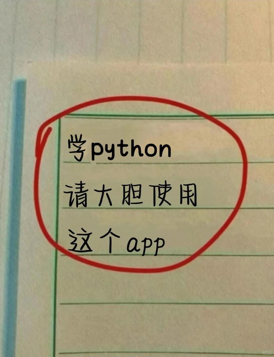 真的是发大水！学python就用这个app