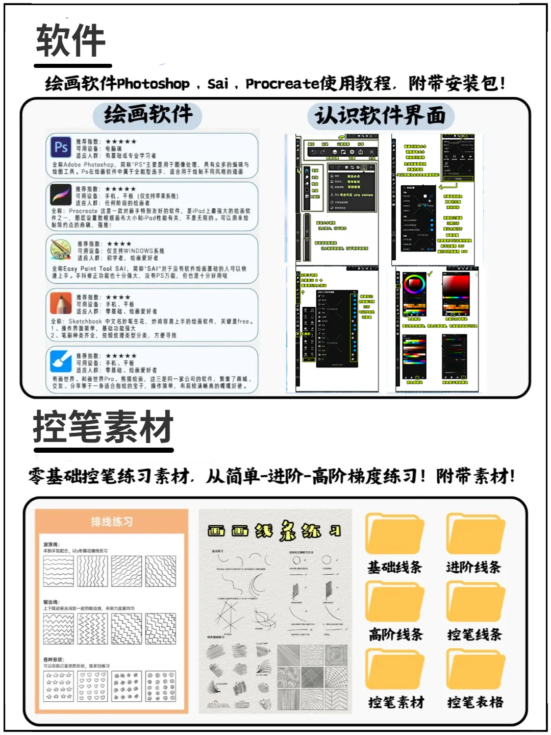 procreate新手指南🔥吃透这12页纸就够了