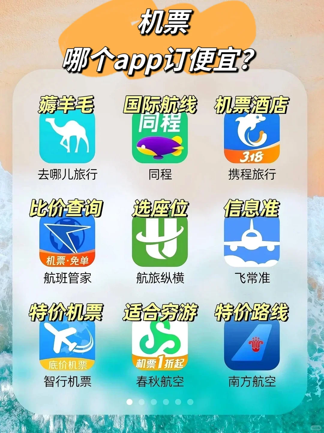 9个旅行App🧳到底哪个app订机票便宜❓