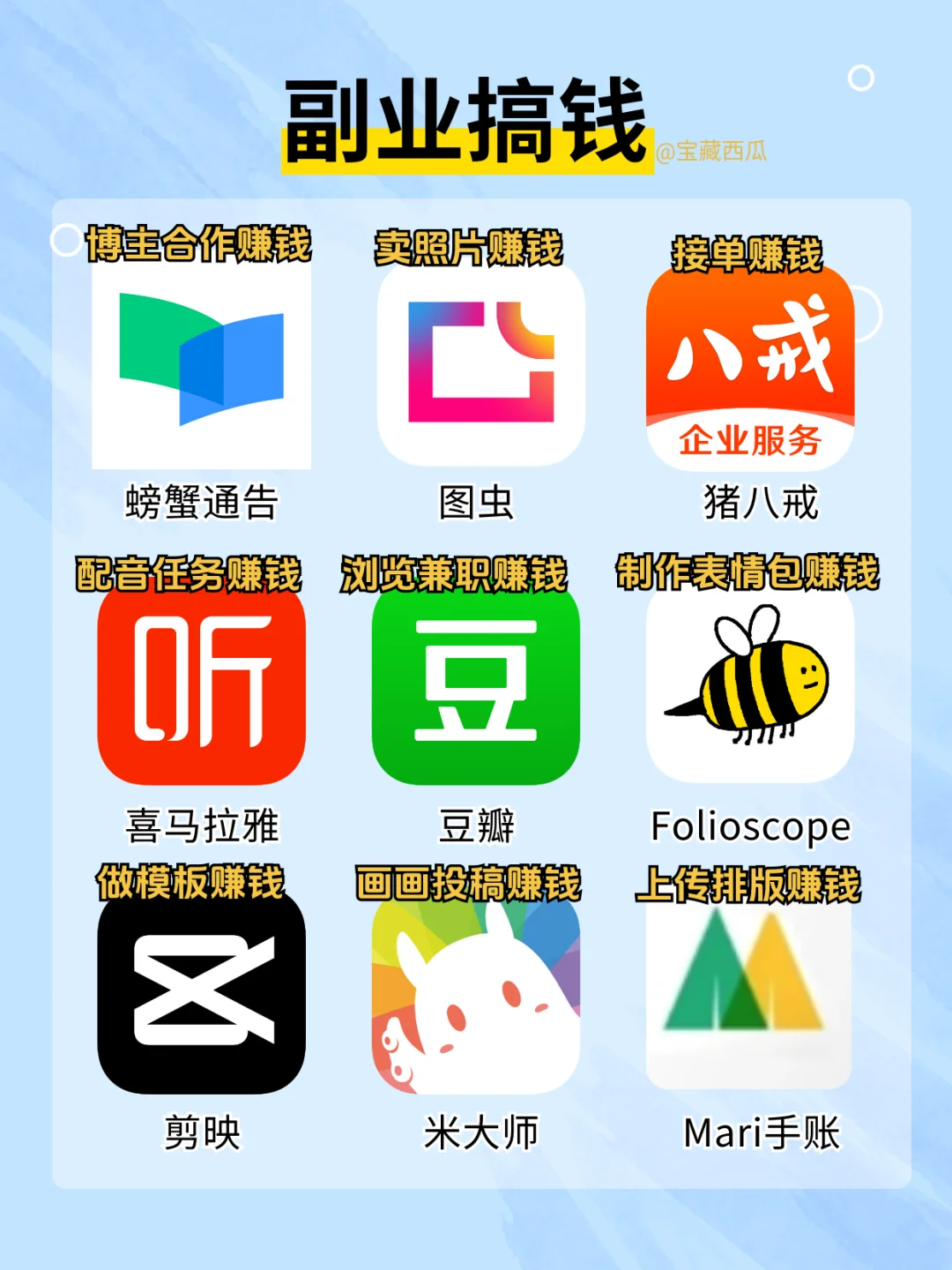 后悔没早发现的54款搞钱app😭闷声变富❗