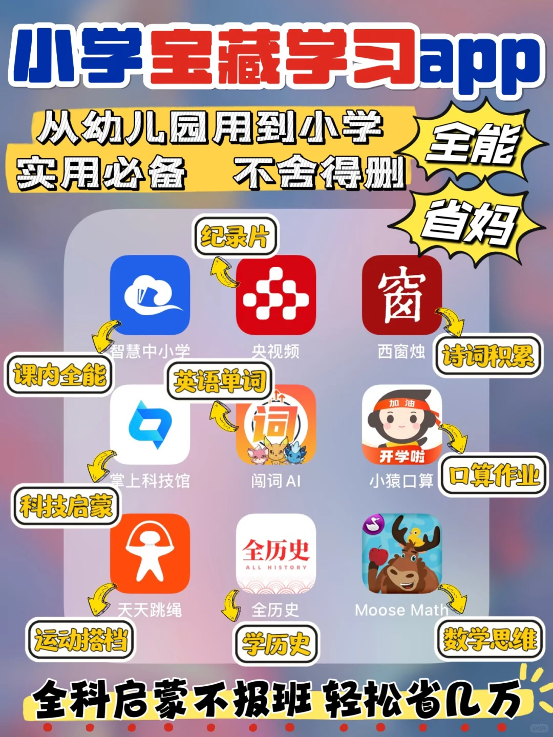 9款小学生学习宝藏app 巨好用巨省妈❗️