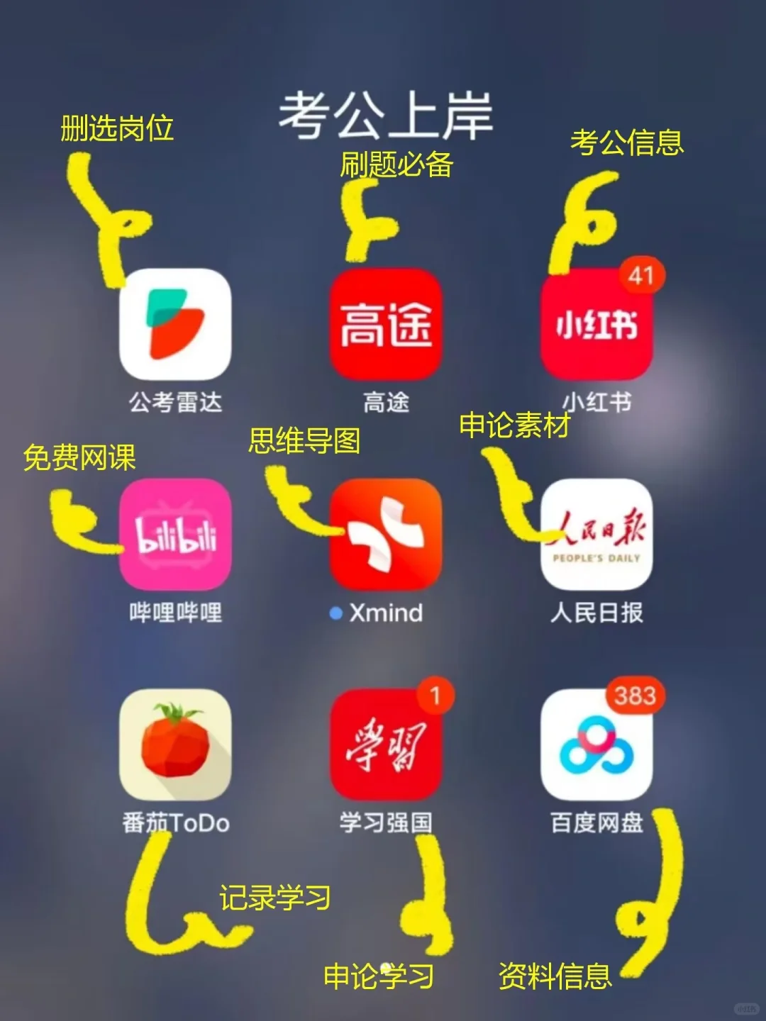 谁还不知道考公上岸必备APP？