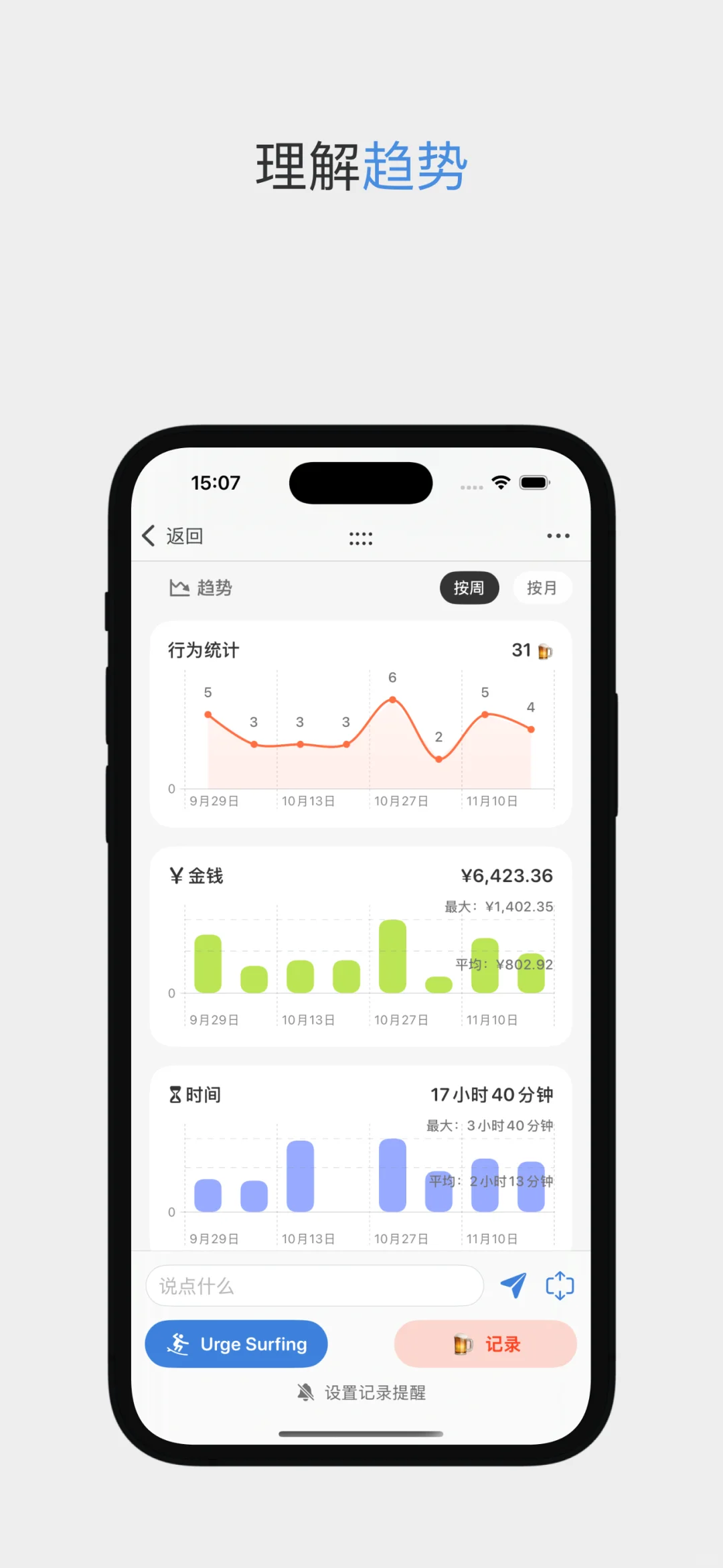 一款APP，帮你克服成瘾，健康生活