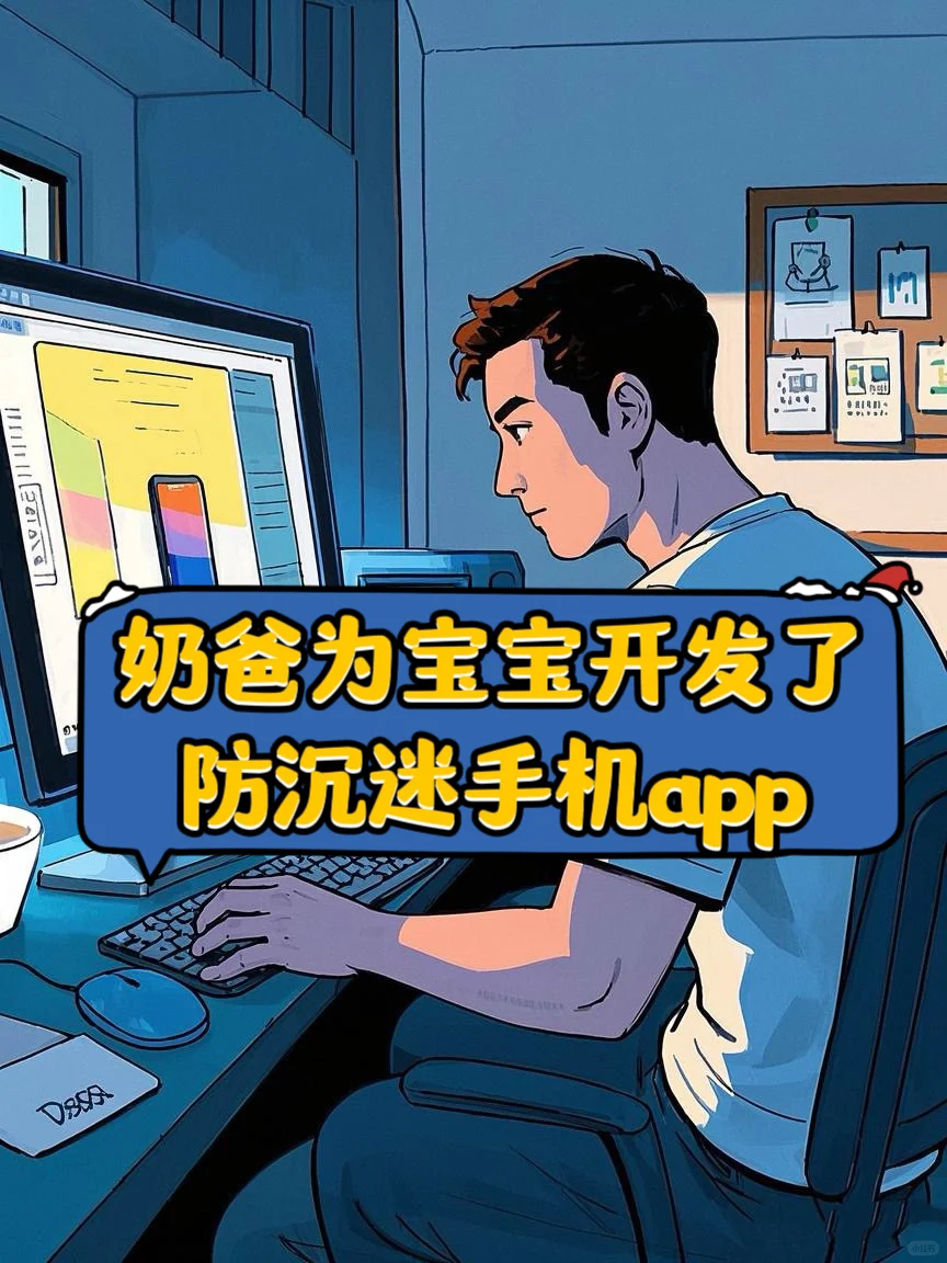 新手奶爸为宝宝👶开发了一款手机app！