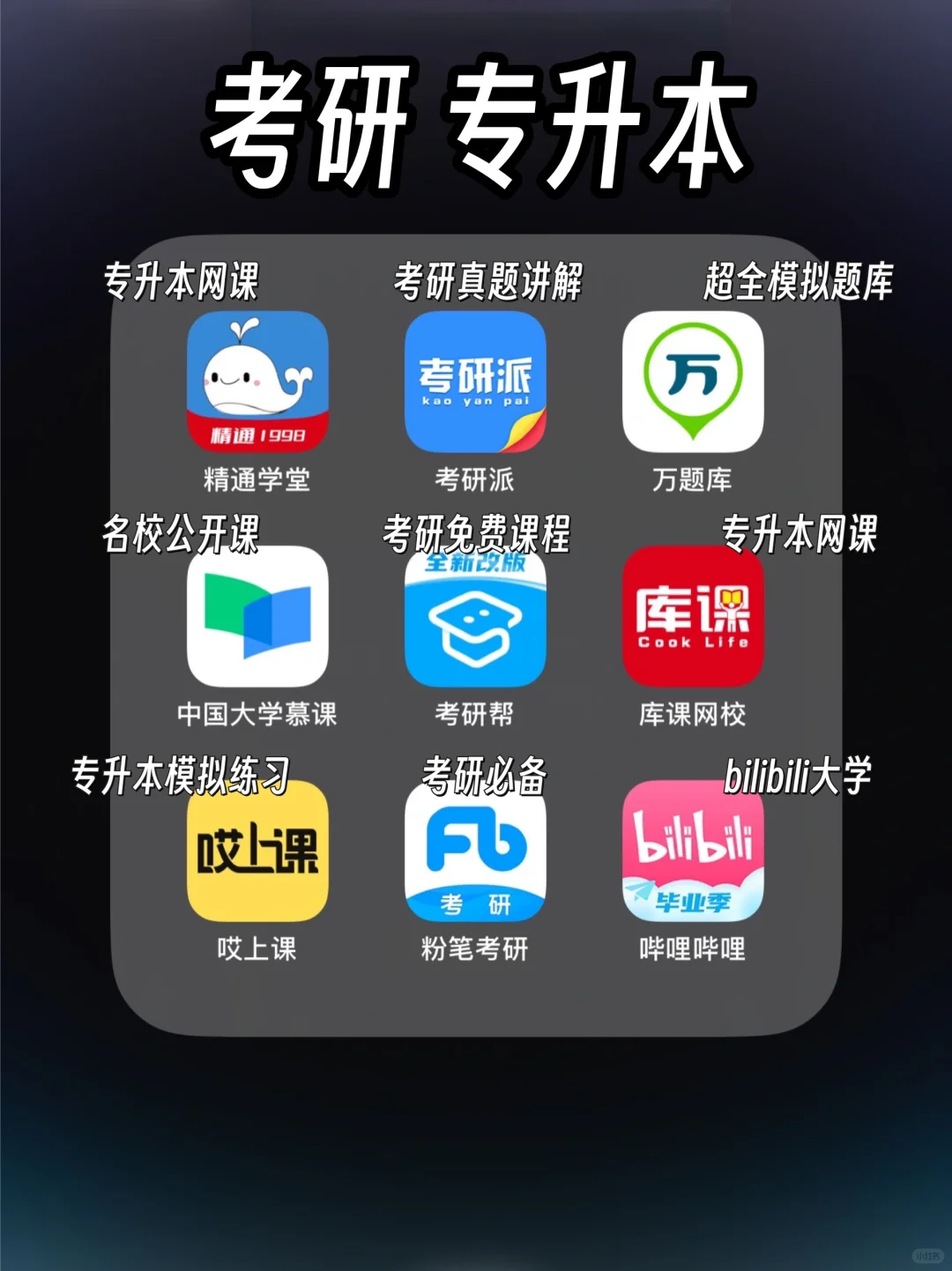 大学生进👉🏻54款学习考证App纯干货🔥