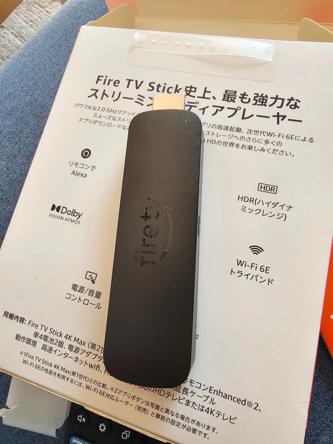 亚马逊Fire TV Stick 4K Max开箱