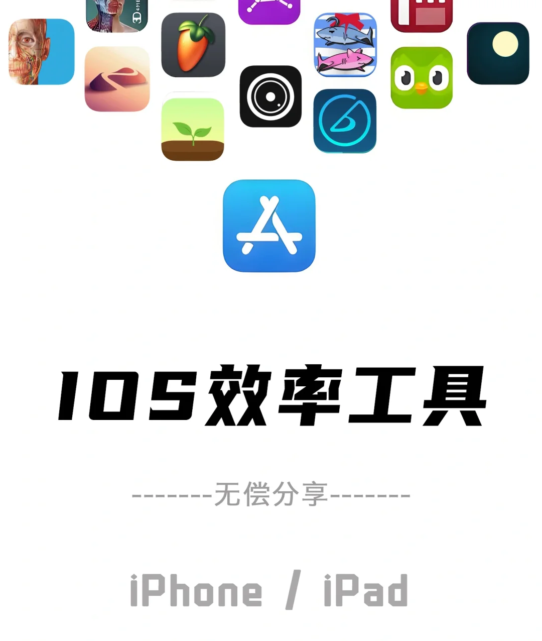 Appstore付费应用分享效率工具