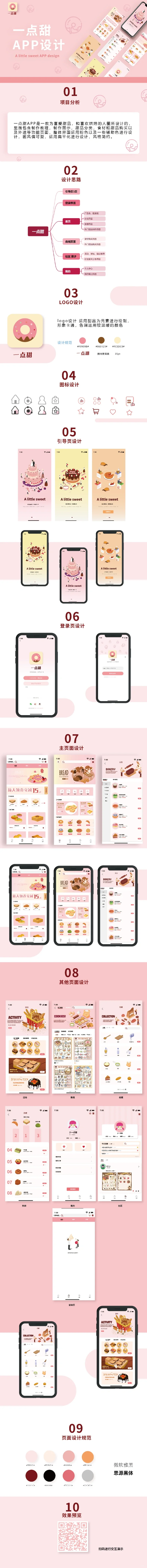 APP界面设计 | 关于烘焙甜点APP设计