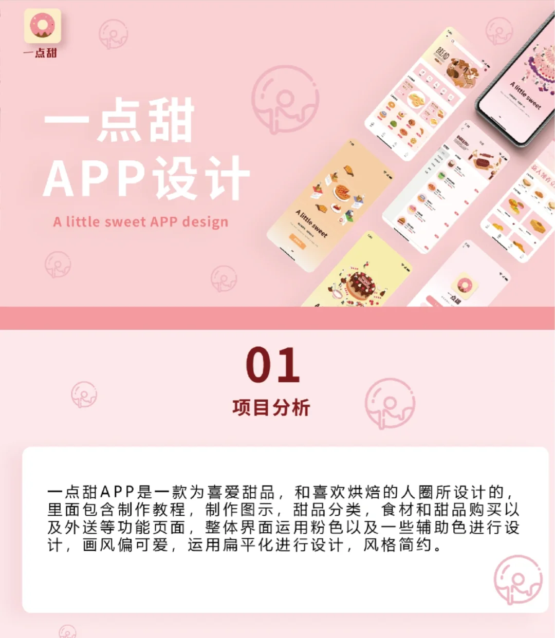 APP界面设计 | 关于烘焙甜点APP设计