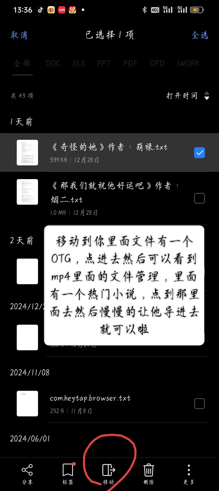 详细教程！手机小说下载在mp4详细教程