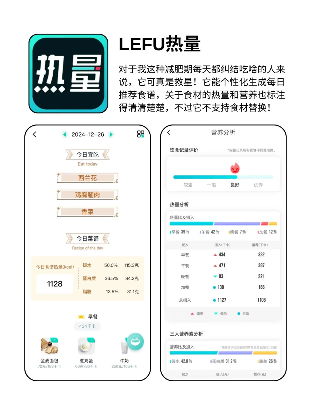 那些被夸爆的减肥打卡app都在这了‼️