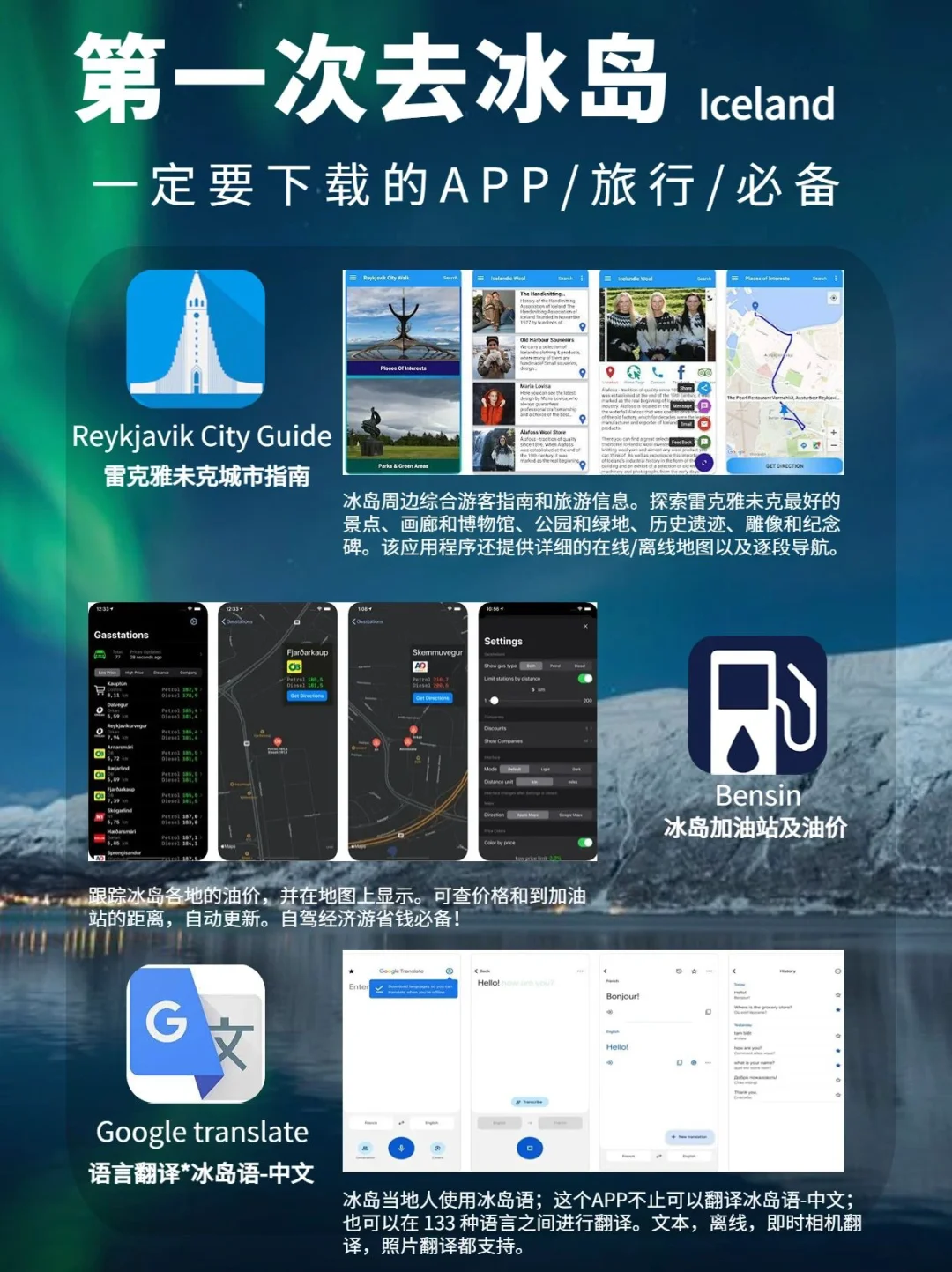 第一次去冰岛，一定要下载的App汇总！