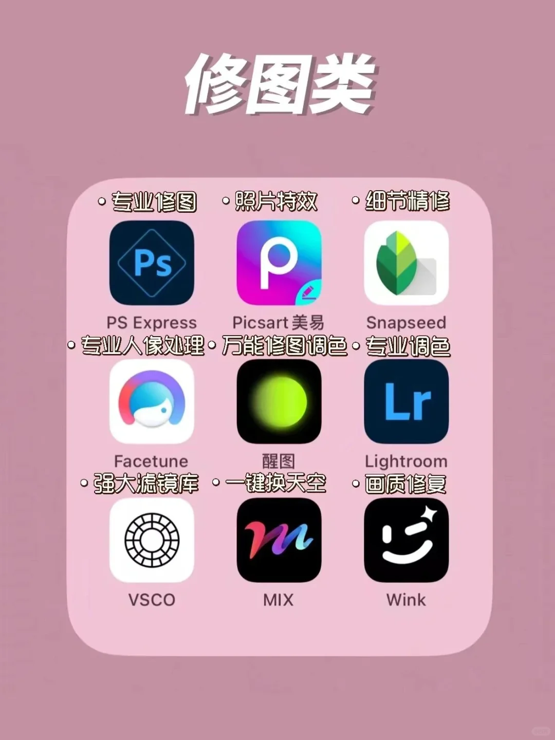 拍照博主私藏的36个拍照+修图APP