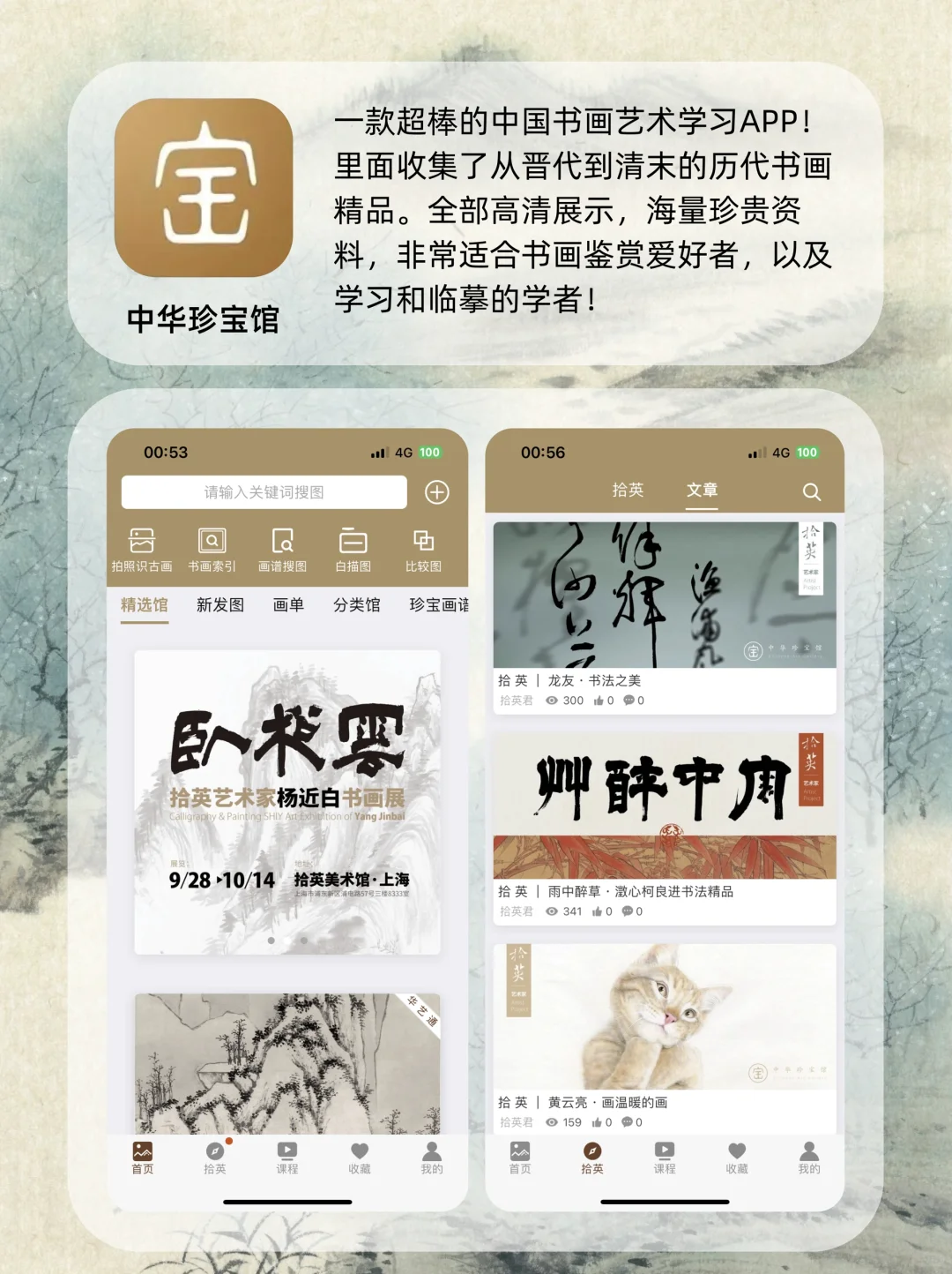 国画App｜小白自学国画必备