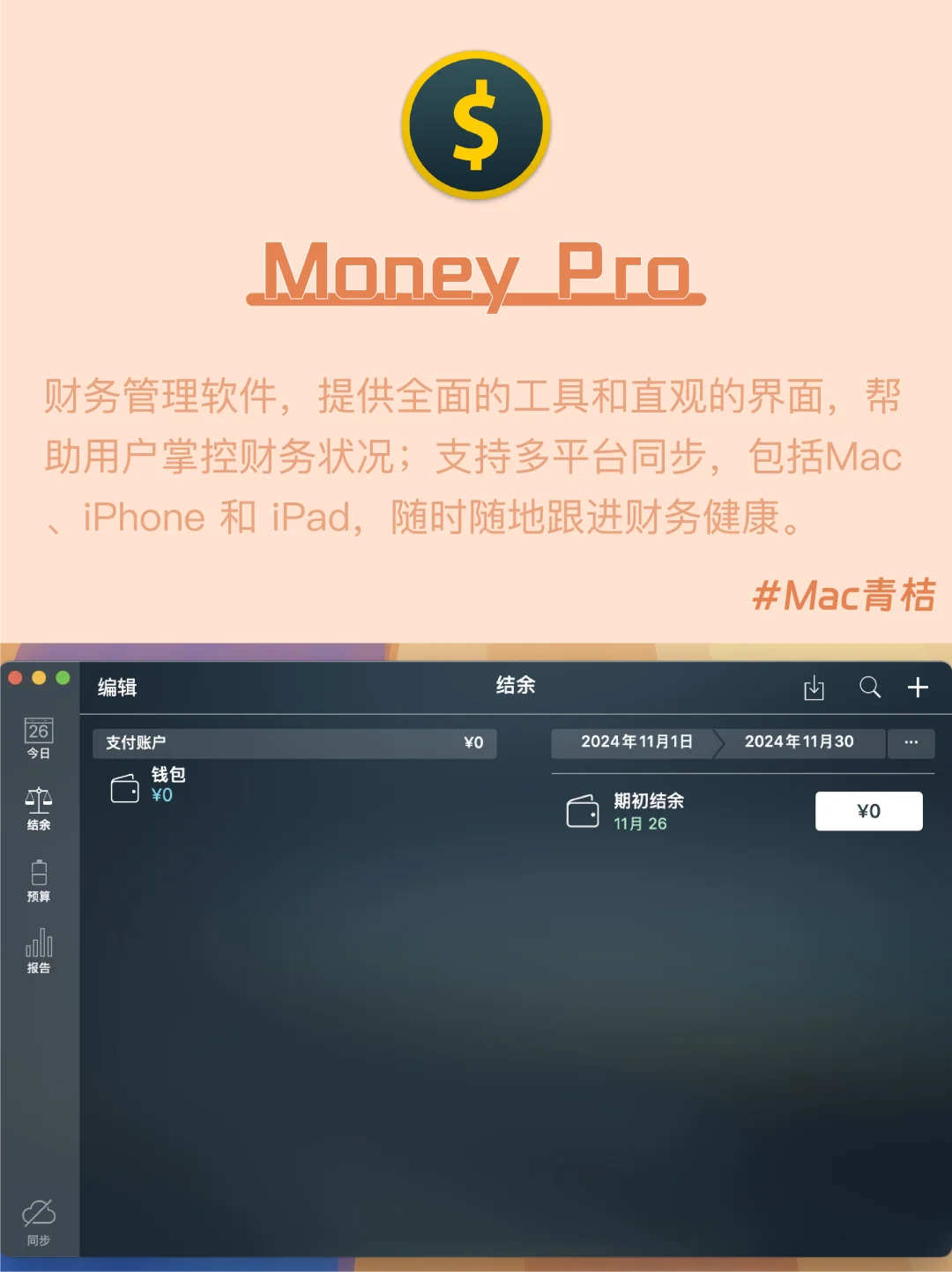 Mac电脑｜财务管理软件💰更好的管理规划财务