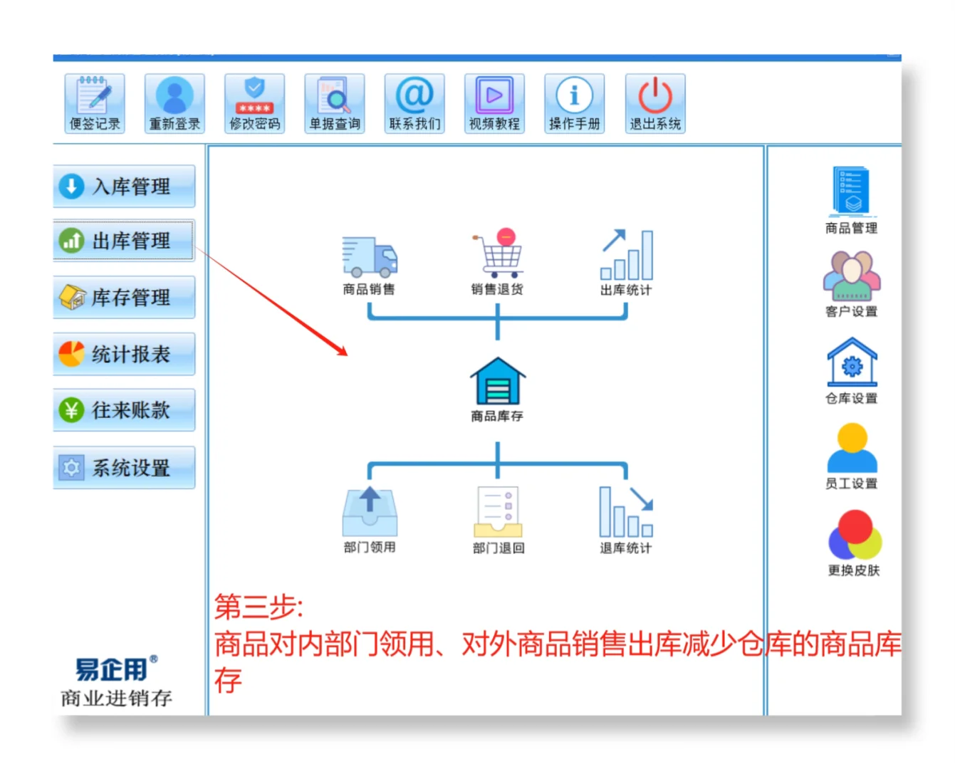 电脑永久免费版仓库管理出入库软件