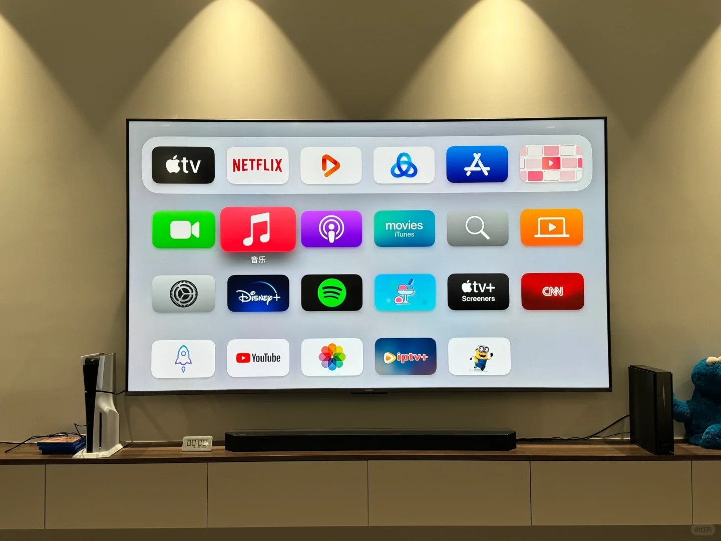 刚入手appletv 简直太香了！