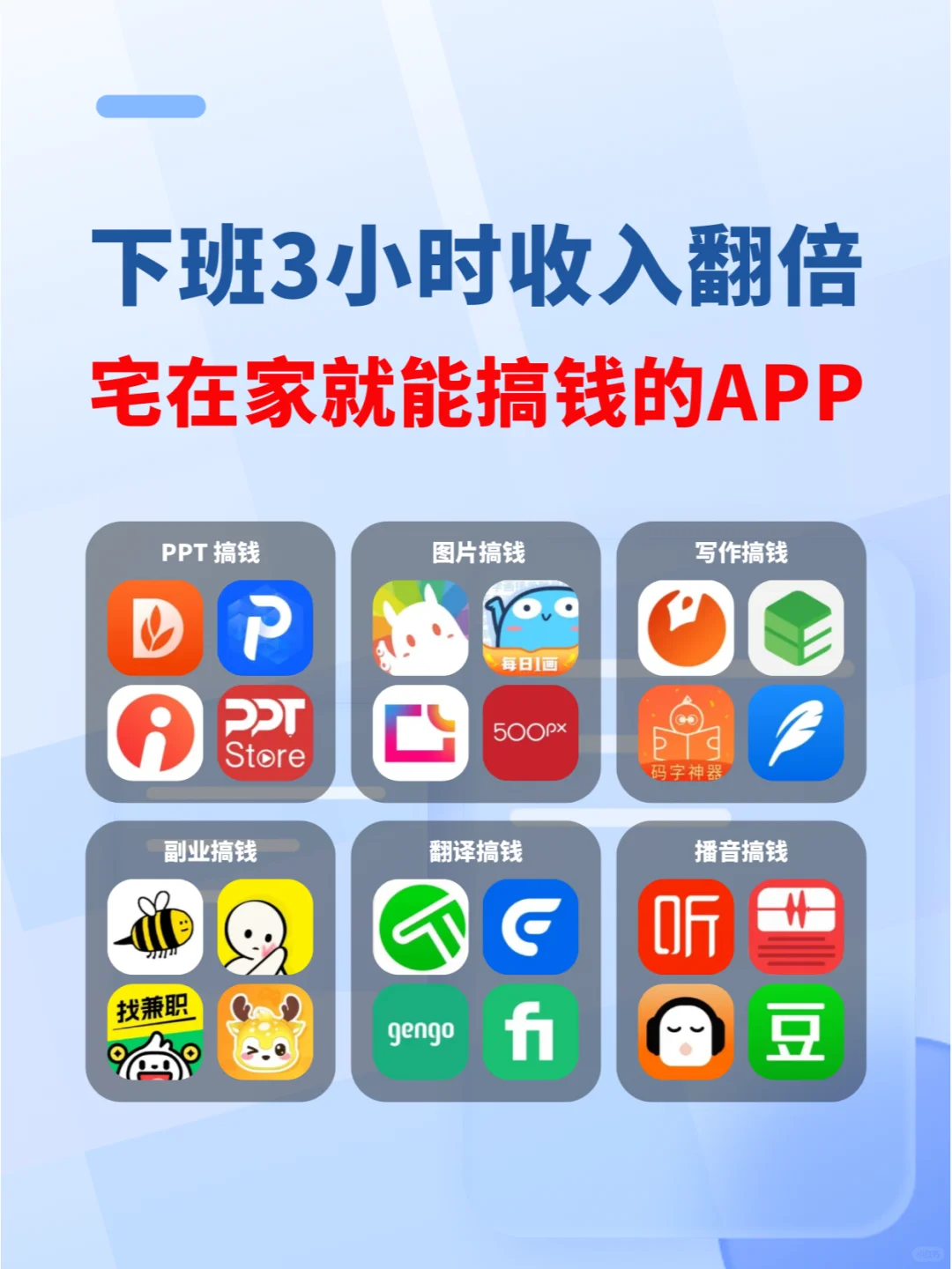 女生要知道的24款副业APP🔥搞钱必备❗️