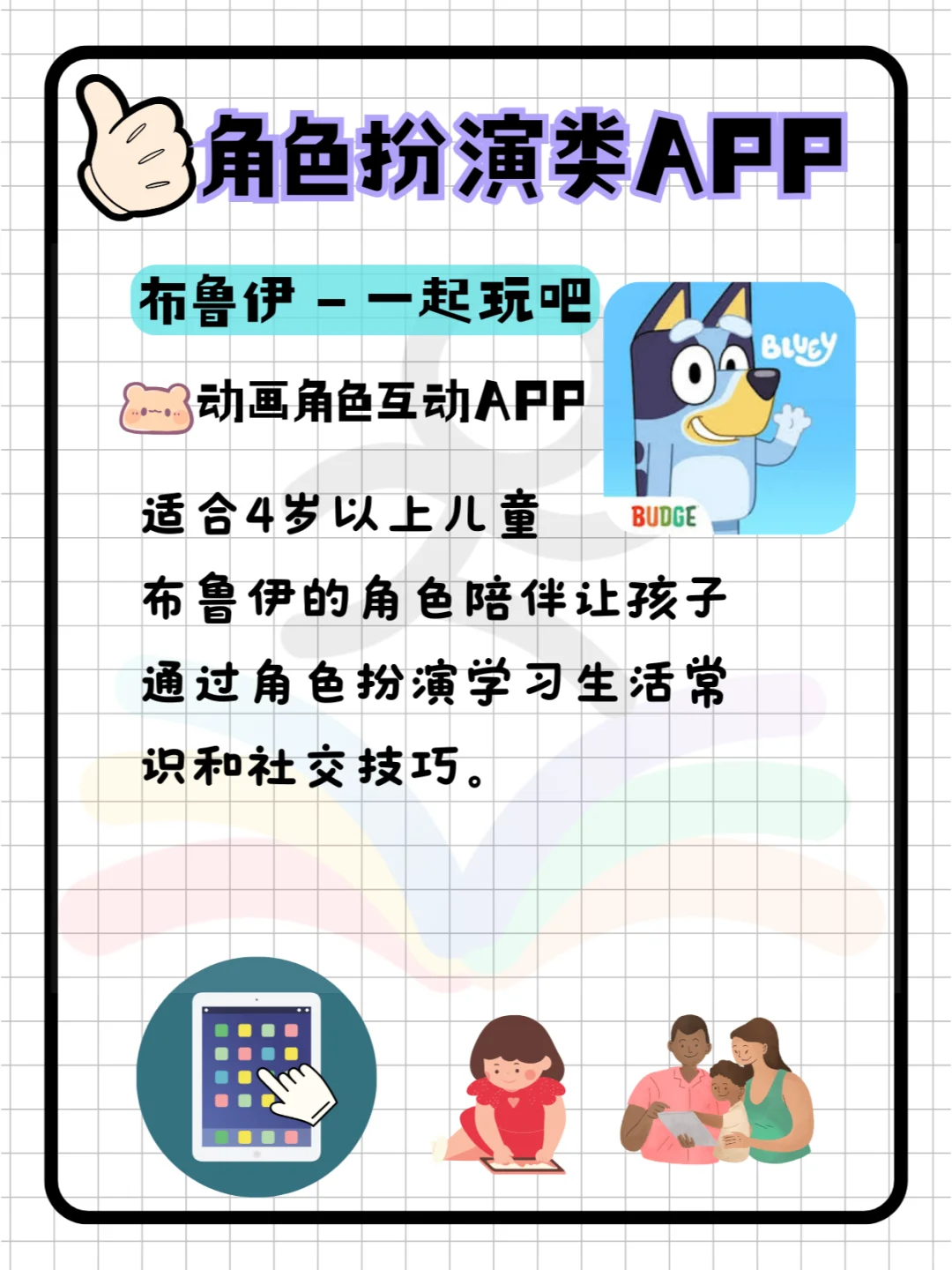 北美家长强烈推荐5岁以下孩子的iPad APP