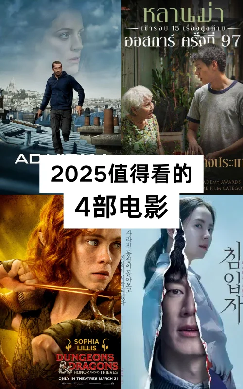 2025值得一看的4部电影