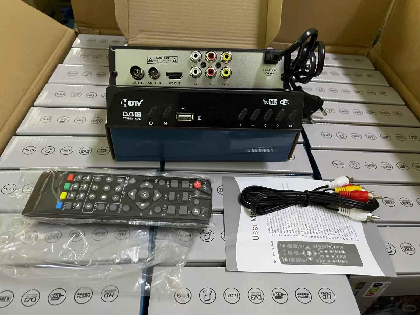 数字机顶盒Digital TV Box Ready to Ship