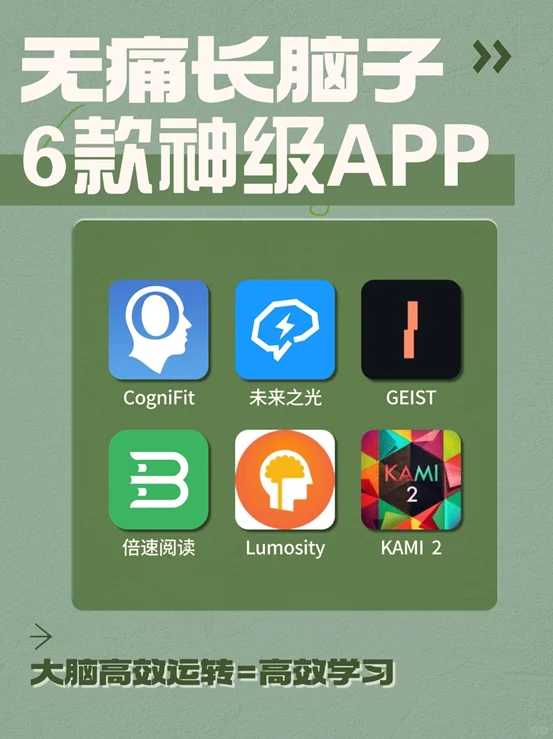 无痛长脑子|6款神级APP