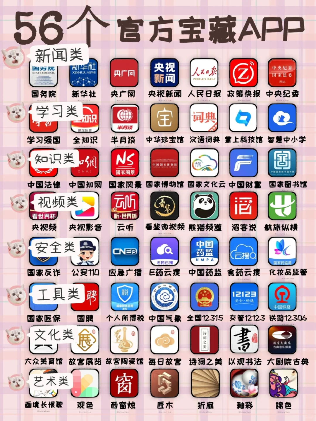 56个官方宝藏APP｜值得拥有👍