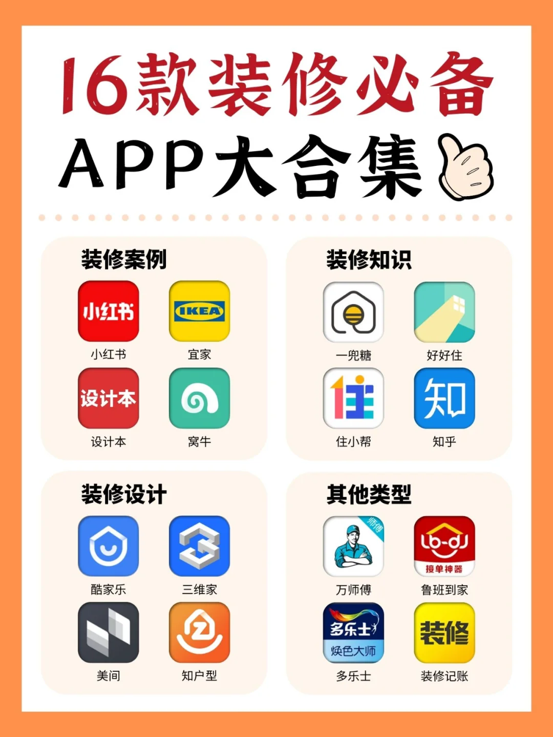 推荐16款装修实用app，让你装修事半功倍！