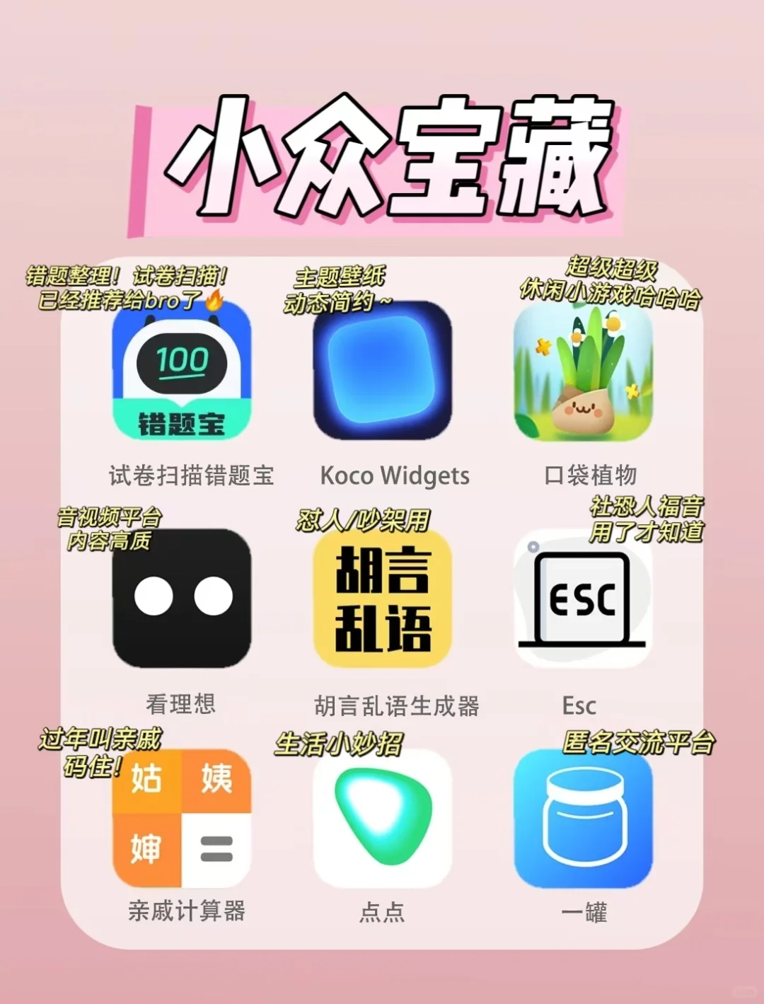 我的年度宝藏公开🎉女生手机里有什么APP