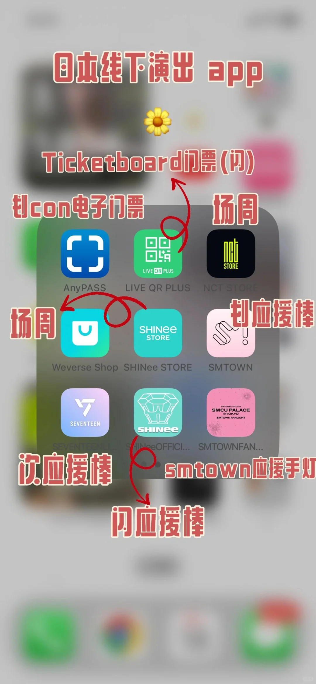 搞 kpop 常用app（日韩都有～