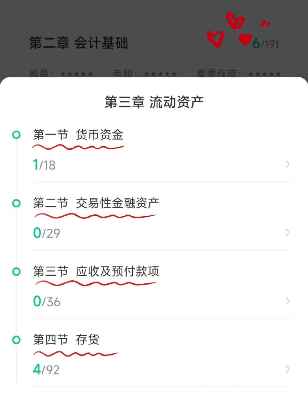 一个很变态.....但初级会计可以过线的APP