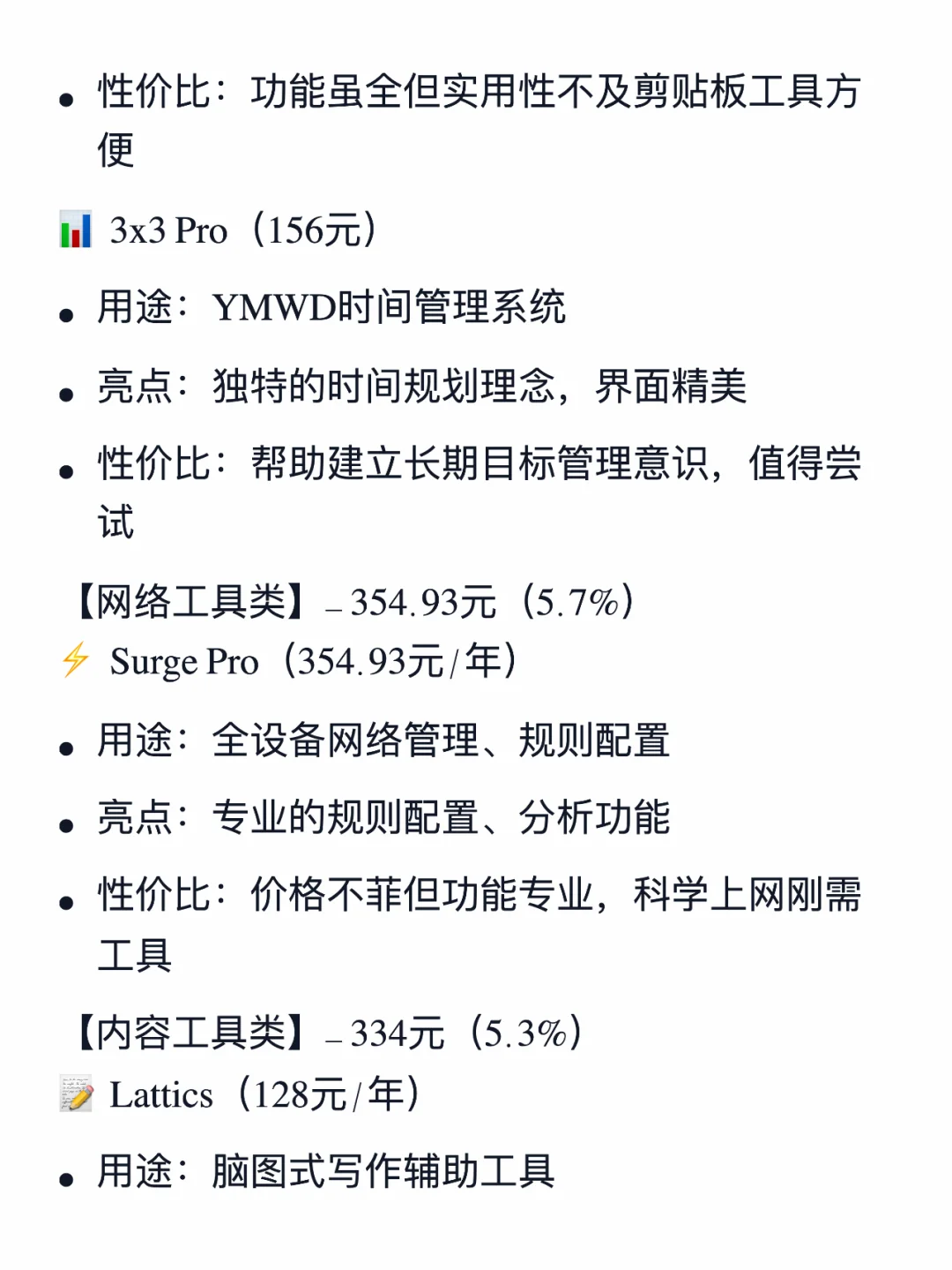 分析83次购买，聊聊那些真正好用的付费应用