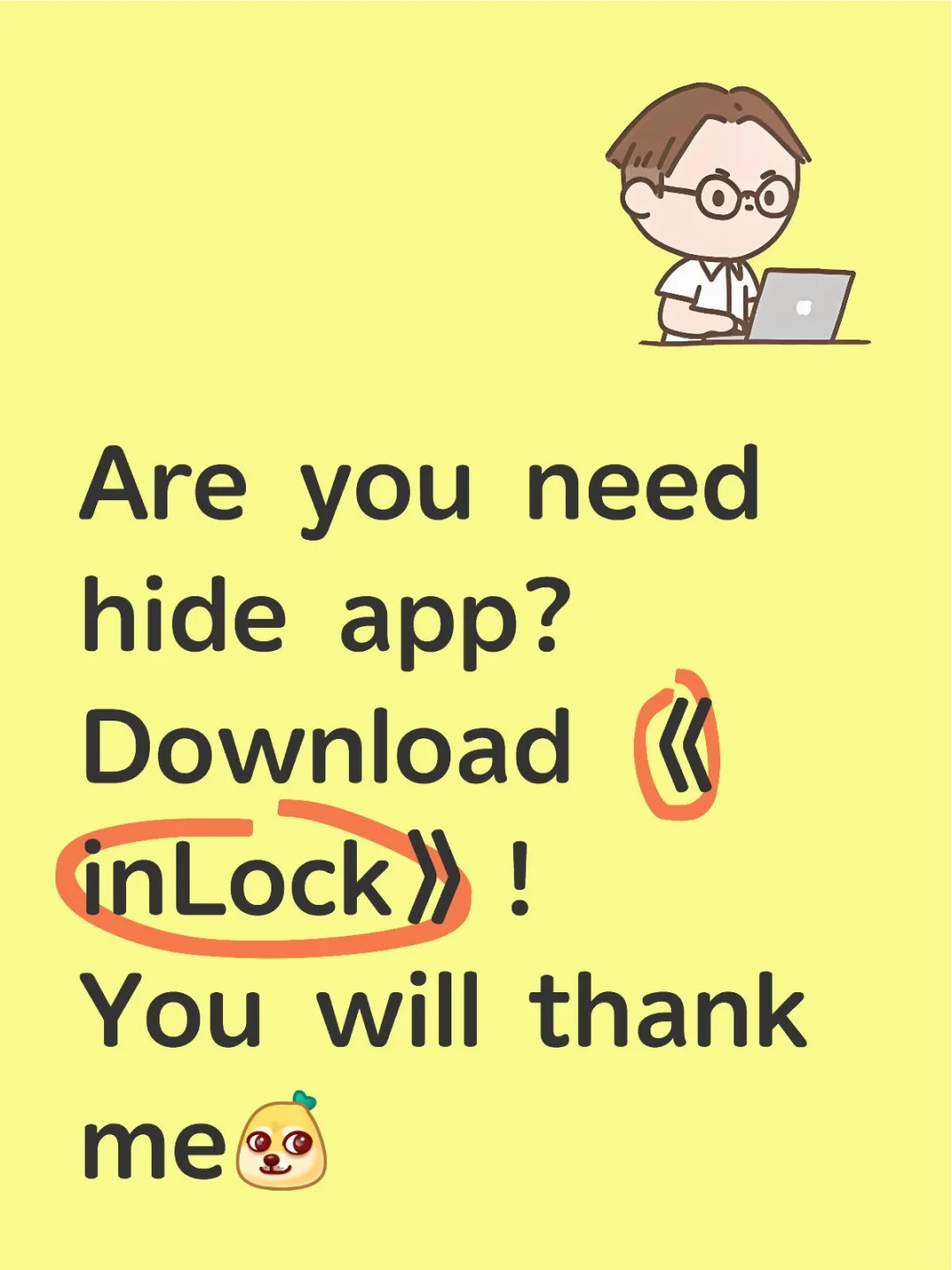 Hide app (inLock)