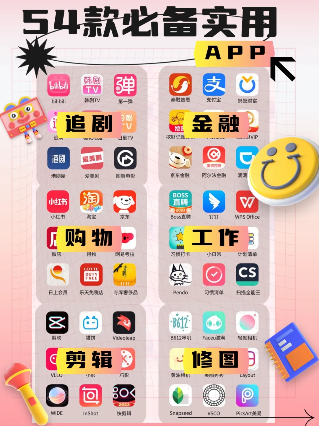 玩命整理|54款必备且超实用APP