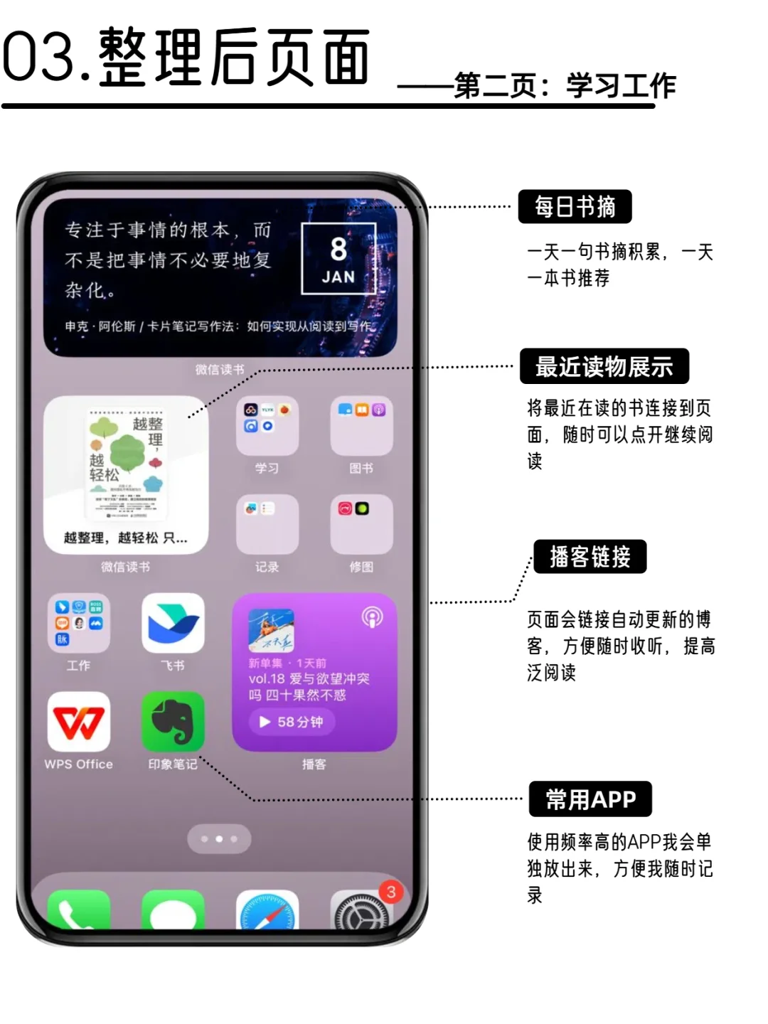 整理 | iphone手机这样布置太高效了！！！