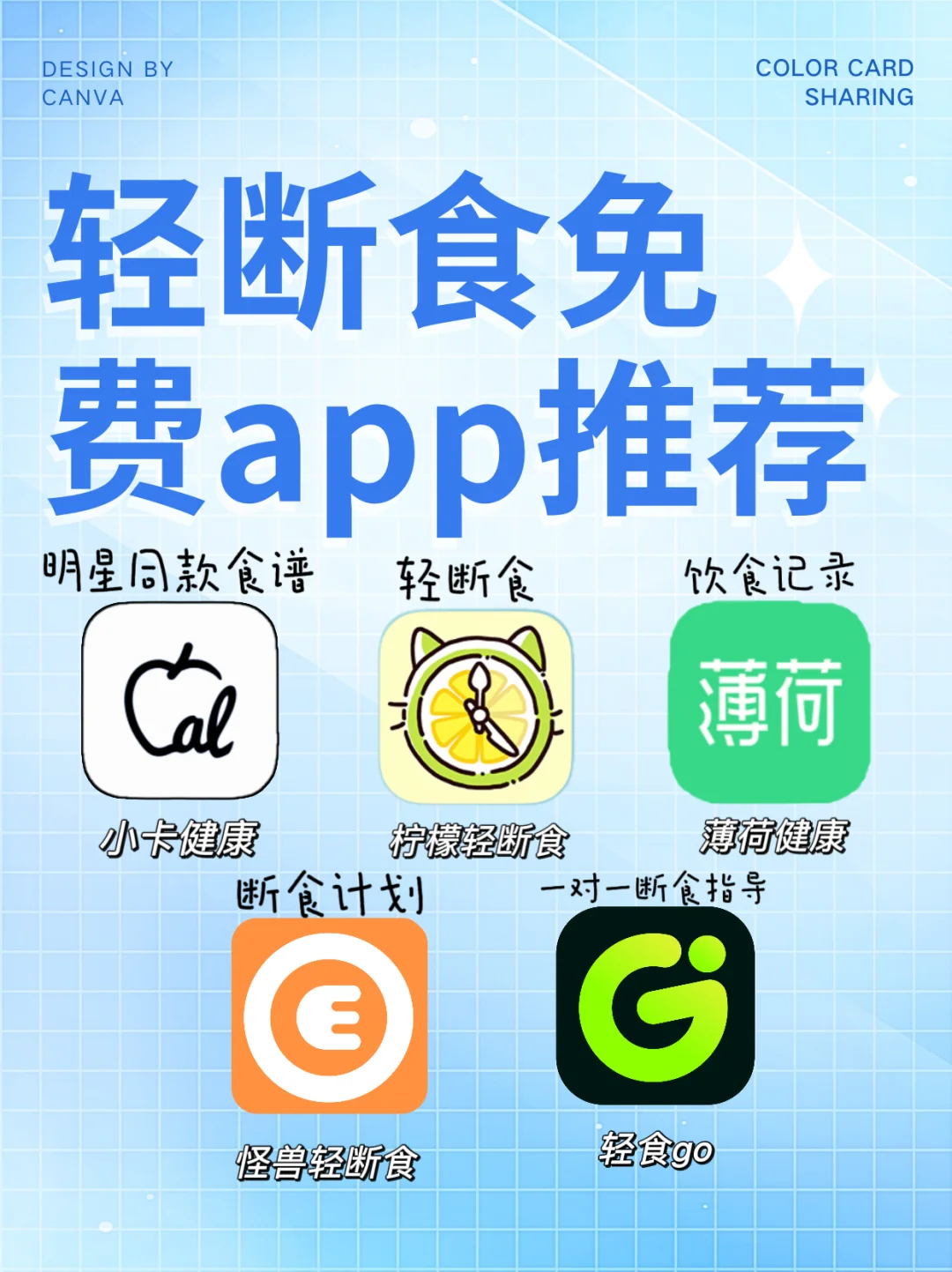 轻断食免费APP推荐合集