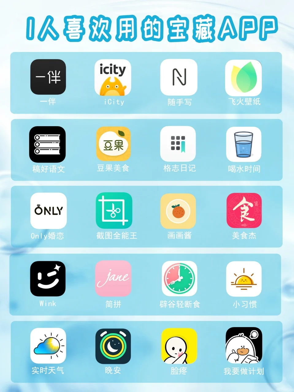 i人喜欢用的宝藏APP