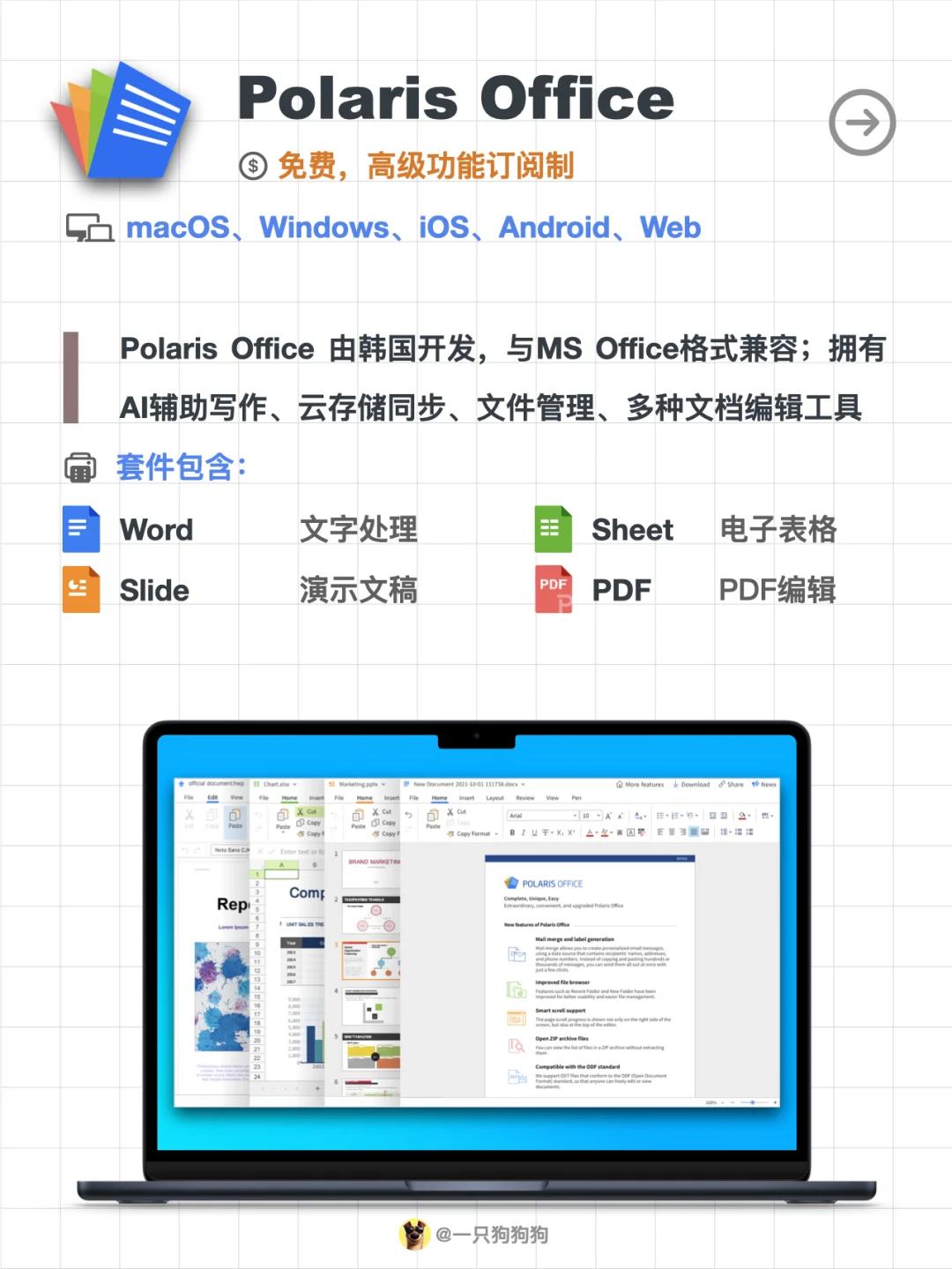 💼Mac上这么多Office软件，你用过几款？