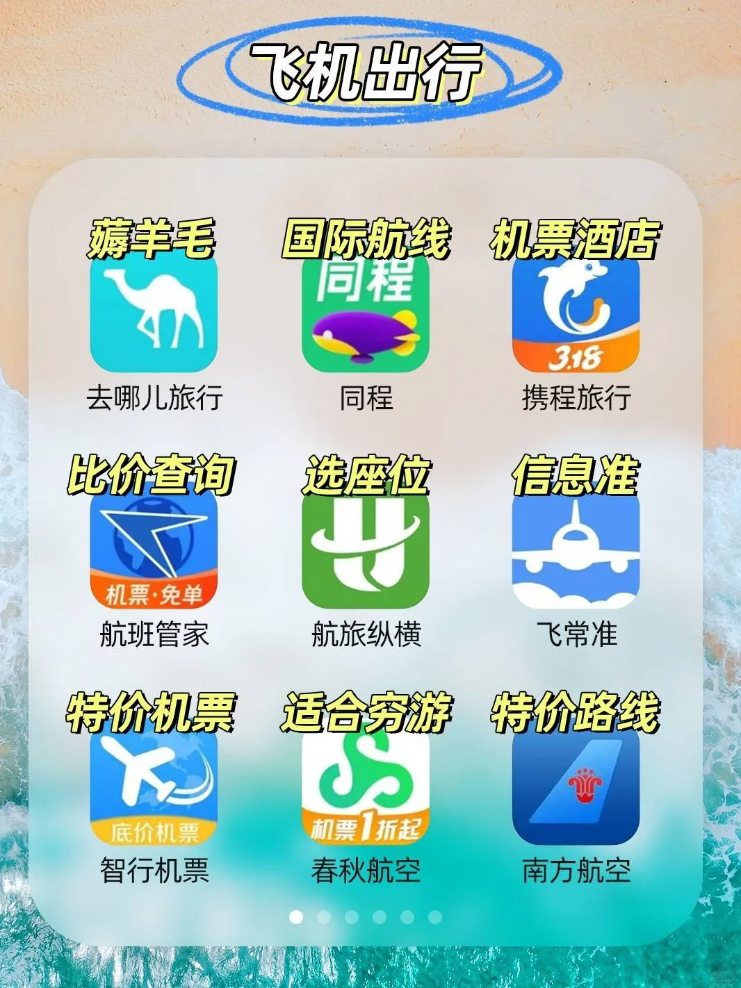 救命🆘这些订机票app，真的很实用！