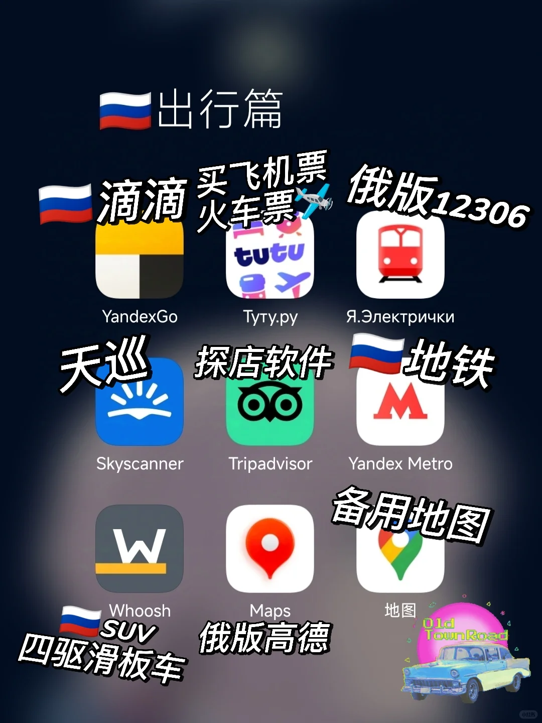 俄罗斯🇷🇺新手留子必备的超全APP推荐❕❕❕