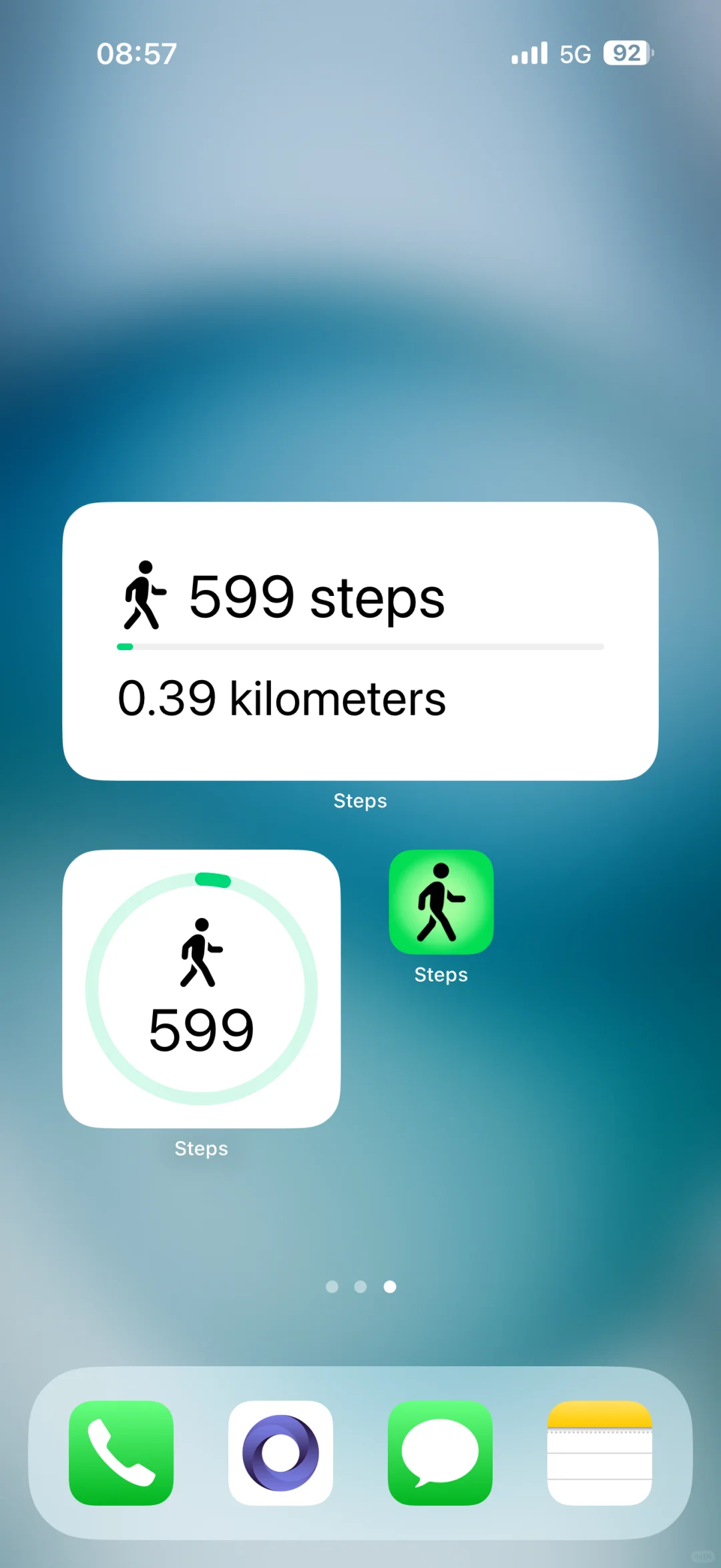 推荐一个 ios 记步小组件，最佳步数小组件