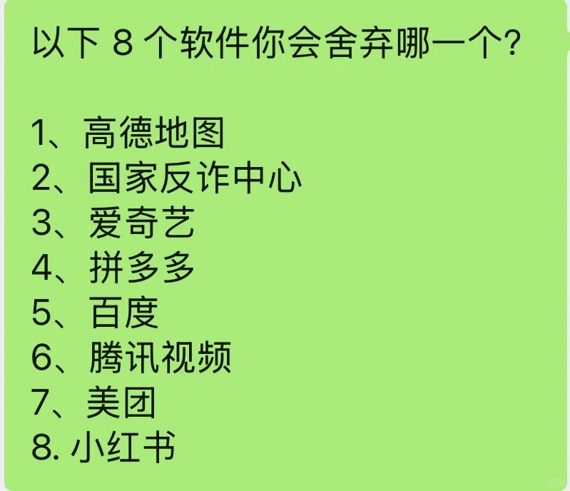 这8个软件，你回卸载哪一个