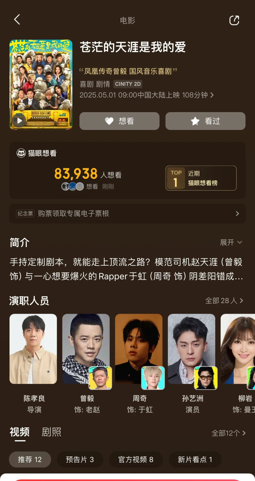 五一档电影神仙打架！哪一部是你心中的NO.1