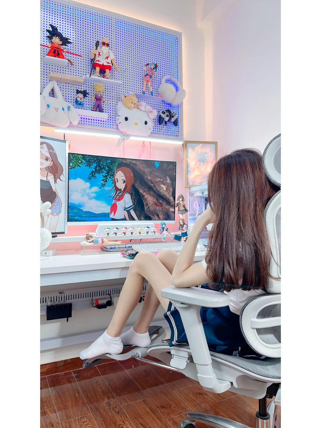 今天又是jk制服+电竞少女